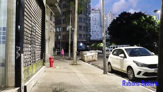 Morena foi pra bar ficou bebada e deu o cu pro dono do bar