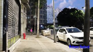 Morena foi pra bar ficou bebada e deu o cu pro dono do bar