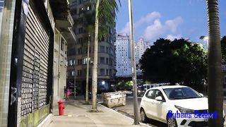 Morena foi pra bar ficou bebada e deu o cu pro dono do bar