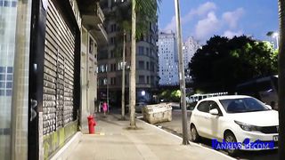 Morena foi pra bar ficou bebada e deu o cu pro dono do bar