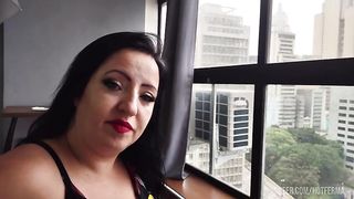 Fucking auntie in the window