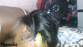 Gozada intensa no rabo da puta