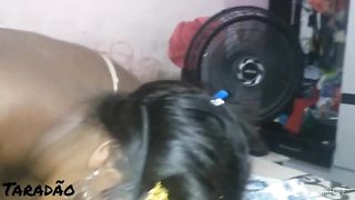 Gozada intensa no rabo da puta