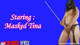 ANAL FUCKING DAY FOR MASKED TINA AT KOKINOOS SPACE