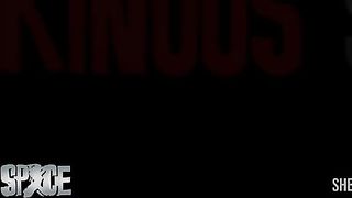 MASKED TINA BEING ANAL AND VAGINAL USED AT KOKINOOS SPACE