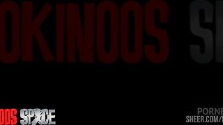 MASKED TINA IS FUCKING BLACK DICK AT KOKINOOS SPACE