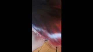 AMAZING BLOWJOB WITH GLASSES, POV VIEW AND HUGE LOAD OF CUM ON MY MOUTH