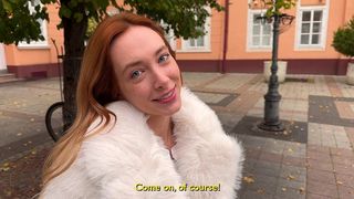 MET THE PORN ACTRESS ON THE STREET AND FUCKED HER THE SAME DAY