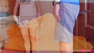 Impudent guy promised that sperm and blowjob are the best medicine for the treatment of coronavirus (Covid-19)! Hot role play porn 4k 60 fps full video by Nata Sweet