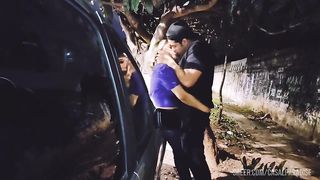 Loira casada no GangBang.