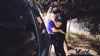 Loira casada no GangBang.