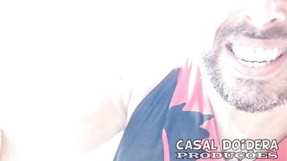 Bastidores da gravacao da bbw safada Loira Scarlett tomando muito no cu