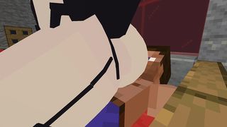 THE JENNY MOD MINECRAFT LADY DIMITRESCU AND SHE IS HORNY AND WANTS HER GOOD BOY TO SATISFY HER