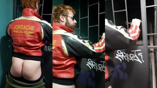 WE MESSED AROUND ON THE STAIRS YESTERDAY. IT HAS ITS OWN AESTHETIC.