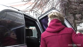 Sabrina and Isabelice so excited for the meeting with a black guy