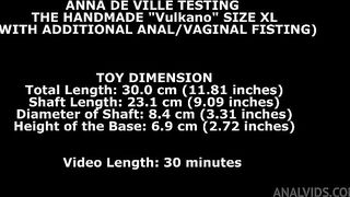 Anna de Ville Testing The Handmade Vulkano Size XL (With Additional Anal Fisting) TWT296