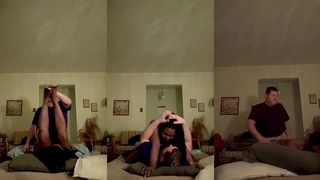 AMATEUR EBONY WITH COWORKER AFTER WORK.