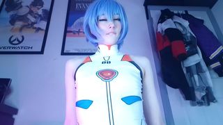 REI AYANAMI FIRST TIME, FUCKS ROUGH WITH HER BIG OILED ASS