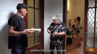 I SEND MY HUSBAND TO THE BANK TO SUCK THE PIZZA DELIVERY GUY S DICK