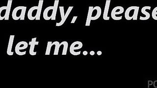 schoolgirl says "no stepdad, please"