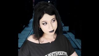 HOTTIE GOTH GIRL AGREES TO BE A SLUT FOR CASH (FULL MOVIE)