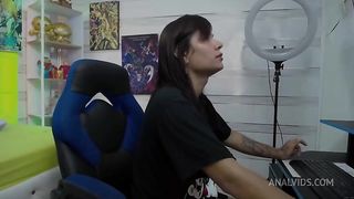 TS Angelique - Webcam show from January 21, 2023 - premium version