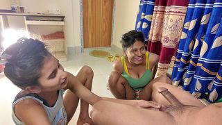 UTTARAN20 - COUPLE SHARE A PERFECT REDHEAD ON VACATION FFM 3SOME