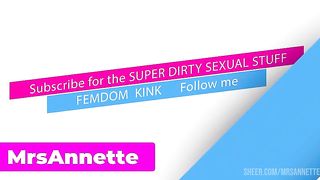 FEMINIZATION. SISSIFICATION. THE BLONDE CROSSDRESSER GAVE HIS BODY TO THE MISTRESS.