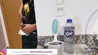 Patrao espionou na cozinha .nao teve jeito