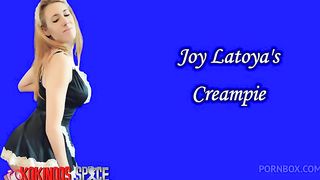 PART N°2 OF FUCKING WITH JOY LATOYA, WITH VAGINAL CREAMPIE TO END IT IN THE MOST BEAUTIFUL WAYS, FOR YOUR PLEASURE AT KOKINOOS SPACE