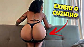 LITTLE SLUT SHOWED OFF AND ASKED FOR CUM IN HER ASS - POV