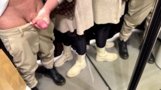 DOGGY IN CHANGING ROOM - BUSY DAY AND ACTING NAUGHTY