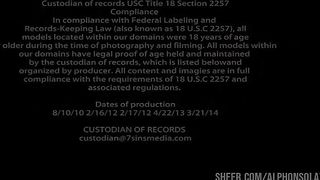 Vanity Vixen gets big dick in her holes