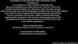 Vanity Vixen gets big dick in her holes