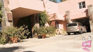 Desi Foxx offers to show Heather Starlet the rest of the house. Once Desi gets to the bedroom, it is Heather that becomes the object of exploration