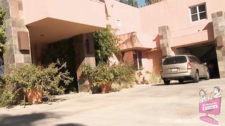 Desi Foxx offers to show Heather Starlet the rest of the house. Once Desi gets to the bedroom, it is Heather that becomes the object of exploration