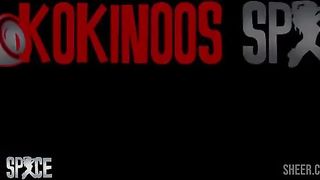 DAPHNEE LECERF GETS FUCKED IN THE SCREENING ROOM OF A LIBERTINE CLUB, BEFORE VISITING A GLORYHOLE AND SUCKING BLACK COCKS, AND GOING TO SIT DOWN IN A BREAD OVEN (GLORYHOLE FOR WOMEN) TO DO IT KISS. DI