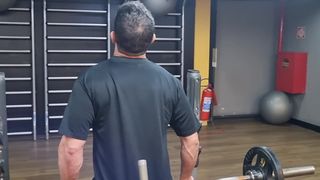 Tudo aconteceu na academia
