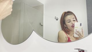 Lesbian stepsisters fuck secretly from their stepfather