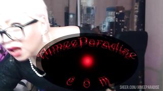 Sophisticated games with the cunt of my beloved woman! Pussy liking, clit rubbing and many other )) Hot MILF pov .!.