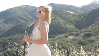 Jillian Janson Is A Natural Beauty That Loves To Make Herself Cum In Nature