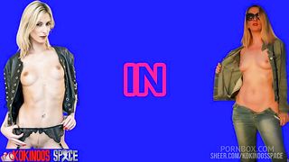 PART N°4 OF LOUISE DU LAC AND CALI CRUZ'S MIXED DICKS FOR: GANG BANG, GOKKUN AND BUKKAKE AT KOKINOOS SPACE