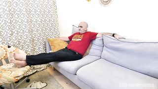 19y.o. Elise Moon. Beginning. what was the first Anal sex (according to her stories) with stepGrandpa