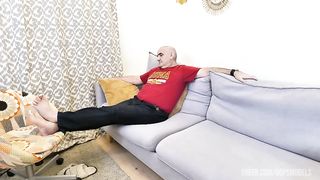 19y.o. Elise Moon. Beginning. what was the first Anal sex (according to her stories) with stepGrandpa