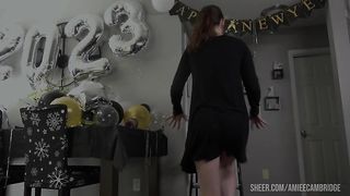 Amiees New years resolution is to have more sex!