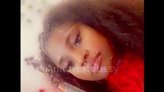 ANITAWETPUSSY CREAMED ON HER CLEAN PUSSY & BODY EGG (FRESH LIKE DIAMONDS)