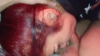 MY STEPDAUGHTER GIVES ME A MORNING BLOWJOB AND SWALLOWS CUM