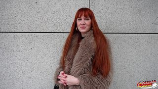 GERMAN SCOUT - SKINNY TALL GERMAN REDHEAD GINGER GIRL SOLEY SUMMER FIRST TIME PORN CASTING