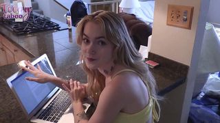 SAGE FOX FUCKS HER STEPDAD WHEN SHE S AWAY! SETH BROGAN CREAMPIES HER!