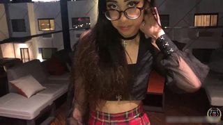 ROME MAJOR FUCKS THAT SLIM GOTH NYMPHO! SEXY EVA YI MILKS HIM!